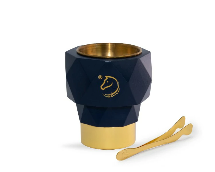Ramasat Oud Gold Burner - Luxurious Gold Oud Incense Bakhoor Burner - Oud Burner