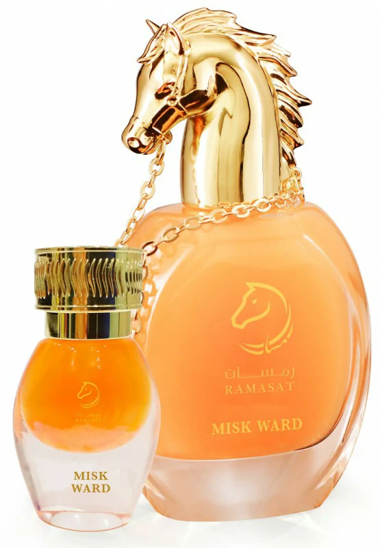 Misk Ward - Crystal Perfume Collection - Best Arabic Floral Perfume UAE - Ramasat