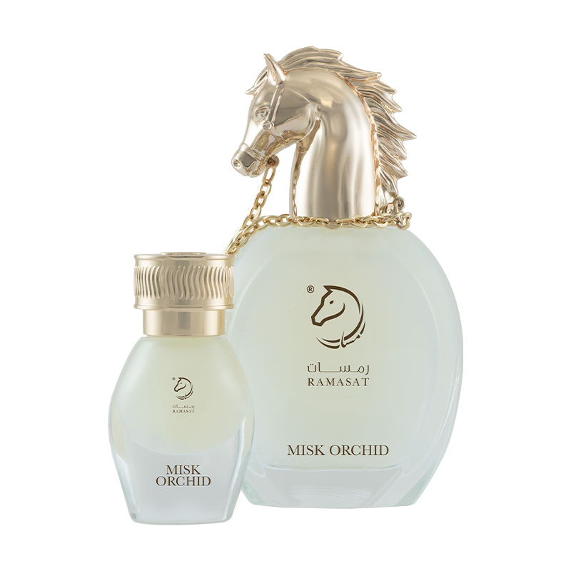 Misk Orchid - Crystal Perfume Collection - Best Traditional Fruity Perfume Dubai - Ramasat