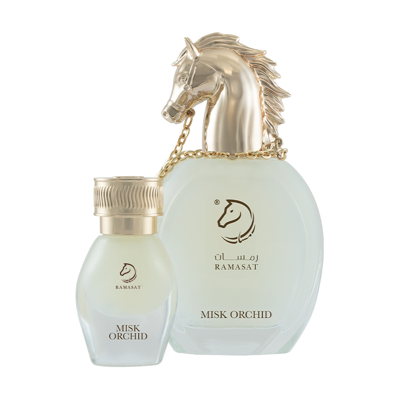 Misk Orchid - Crystal Perfume Collection - Best Traditional Fruity Perfume Dubai - Ramasat