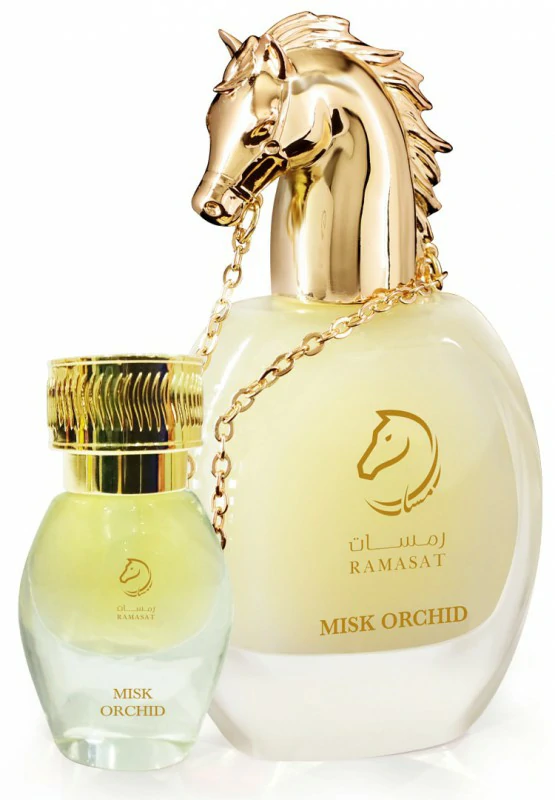 Misk Orchid - Crystal Perfume Collection - Best Traditional Fruity Perfume Dubai - Ramasat