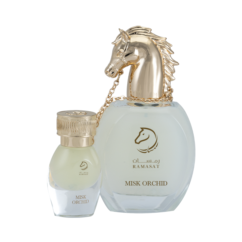 Misk Orchid - Crystal Perfume Collection - Best Traditional Fruity Perfume Dubai - Ramasat