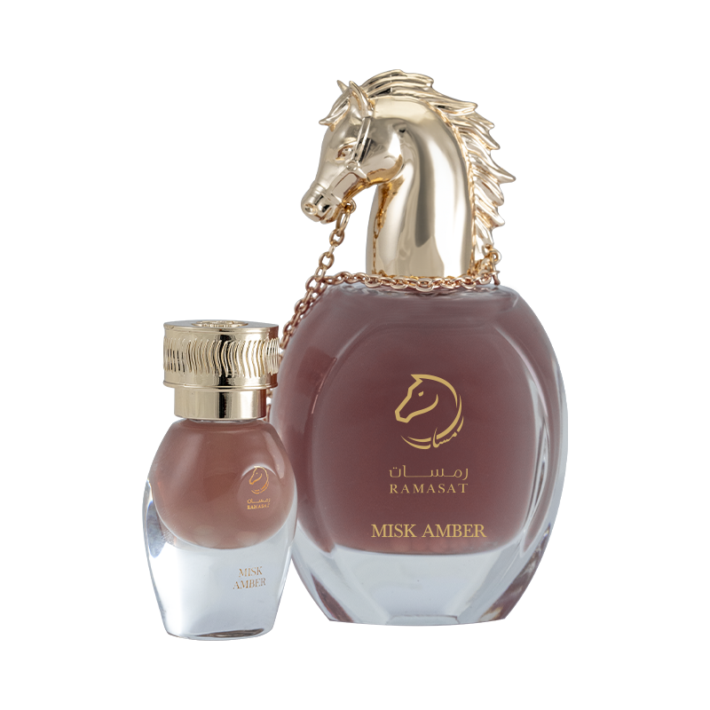 Misk Amber - Crystal Perfume Collection - Top Arabic Amber Perfume Dubai - Ramasat