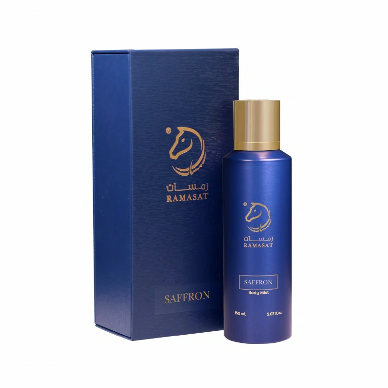 Saffron - Bodymist Collection - Best Luxury Fresh Bodymist Perfume UAE - Ramasat